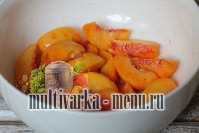 варенье из персиков с апельсинами как приготовить варенье в мультиварке