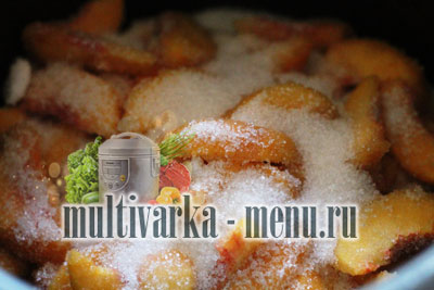 варенье из персиков с апельсинами как приготовить варенье в мультиварке