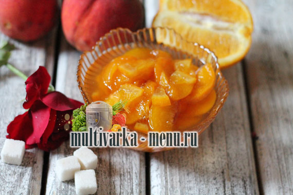 варенье из персиков в мультиварке варенье в мультиварке