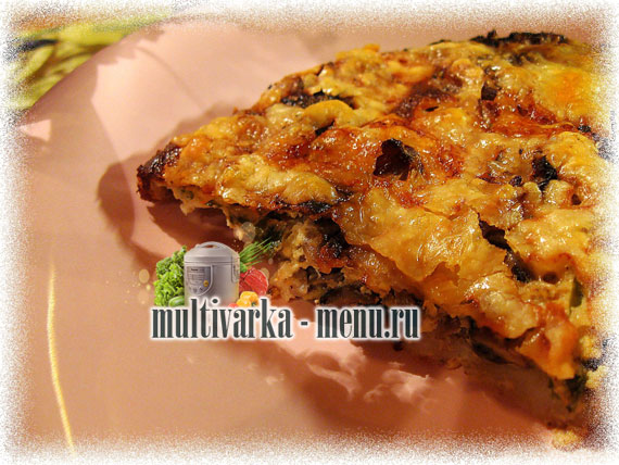 запеканка в мультиварке с грибами запеканка в мультиварке филипс