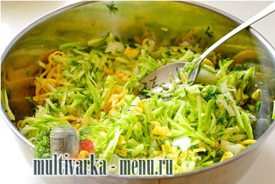 запеканка из кабачков с сыром как приготовить запеканку в мультиварке