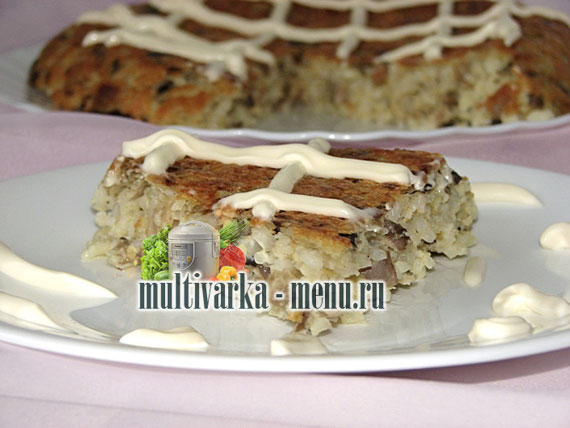 рисовая запеканка в мультиварке как приготовить запеканку в мультиварке