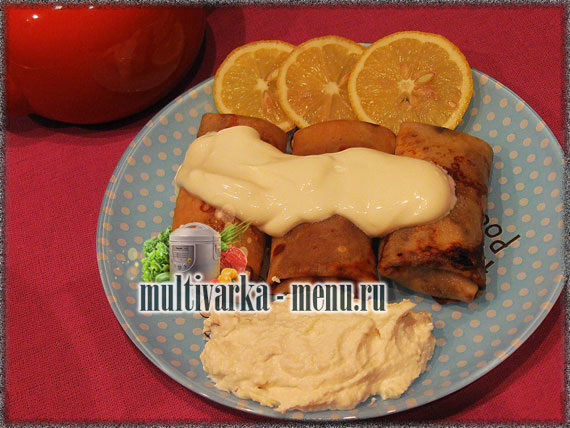 блинчики в мультиварке рецепт блинов