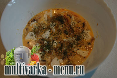 пышный омлет омлет в мультиварке рецепт