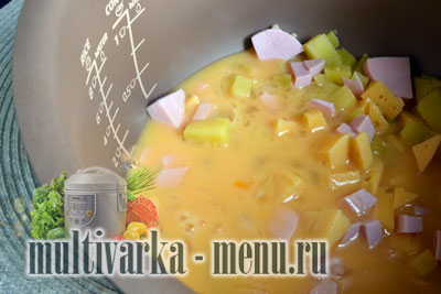 яичница в мультиварке как приготовить омлет в мультиварке