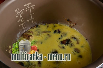 омлет в мультиварке филипс как приготовить омлет в мультиварке