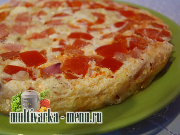 омлет в мультиварке с помидорами омлет в мультиварке рецепт