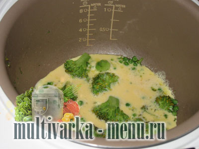 омлет в мультиварке филипс как приготовить омлет в мультиварке