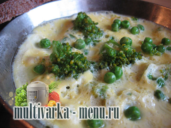 омлет в мультиварке рецепт омлет